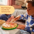 thumbnail image 6 of Melissa & Doug Wooden Pizza Party Play Food Set with 36 Toppings for Toddlers Age 3+, 6 of 11