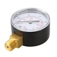 thumbnail image 3 of 0-15psi 0-1bar BSPT 50mm Water Pressure Meter meter Thread Thread Mount Oil Pressure Gauge Air Compressor Manometer Tester, 3 of 7