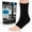 Black, variant on PowerLix Ankle Brace Compression Socks for Men and Women, Ankle Support for Injury, Beige, S, 1 Pair