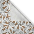 thumbnail image 5 of Ambesonne Sweets Grommet Curtain, Yummy Desert Gelato, 50" x 108", Pearl Pale Caramel, 5 of 6