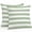 Green, variant on Throw Pillow Covers 24x24 Inch Set of 2, Sage Green Striped Waterproof Outdoor Pillow Covers, Farmhouse Sage Green Stripes Decorative Cushion Pillowcases for Couch, Sofa, Bed, Garden, Patio