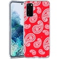 thumbnail image 1 of TalkingCase Slim Phone Case Compatible for Samsung Galaxy S20 FE 4G/5G,(Not S20),Paisley Red Print,Lightweight,Flexible,Soft, USA, 1 of 7