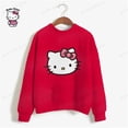 thumbnail image 3 of Nueva sudadera con estampado 3D de Hello Kitty para mujer, estilo gótico callejero, estilo Harajuku Kawaii, sudadera con capucha de manga larga para mujer, 3 of 5