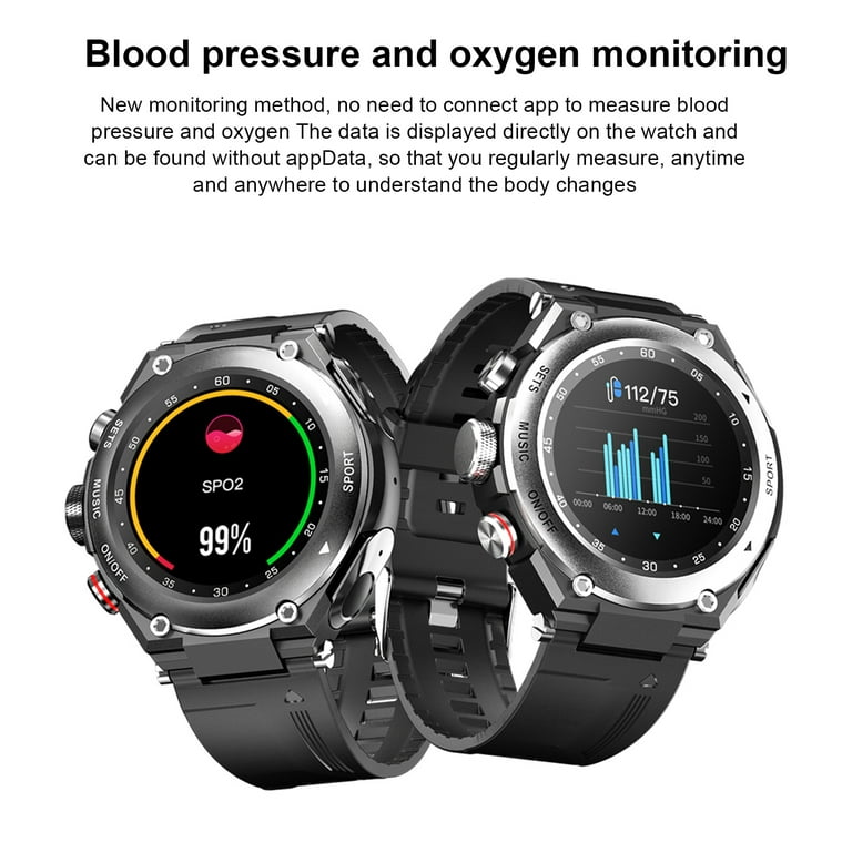 Smartwatch sportivo rotondo T92 con auricolare Bluetooth impermeabile da
