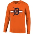 thumbnail image 2 of Men's Majestic Threads Tarik Skubal Orange Detroit Tigers Lightweight Name & Number Hoodie, 2 of 3