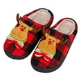thumbnail image 4 of Christmas Slippers House Shoes for Women Fluffy Soft Cozy Bedroom Cartoon Plush Cute Slippers for Indoor Outdoor Use, 4 of 4