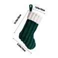thumbnail image 3 of ¡Precios de Oferta!, Medias navideñas de peluche de doble capa, decoración para el árbol de Navidad, chimenea, ambientes festivos, regalo, medias decorativas, adornos navideños Akmoler, 3 of 8