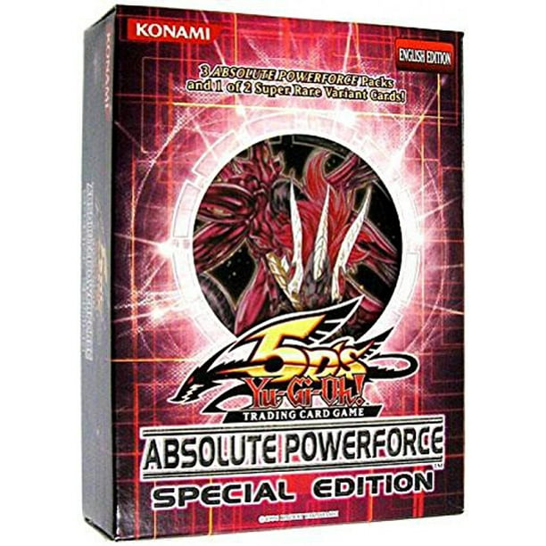 YuGiOh 5D'S Absolute Powerforce SE Édition Spéciale Pack Aléatoire Carte Promo