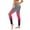 Hot Pink, variant on Womens High Waisted Seamless Yoga Leggings Gradient Gym Sports Pants Stretch Workout Athletic Tights