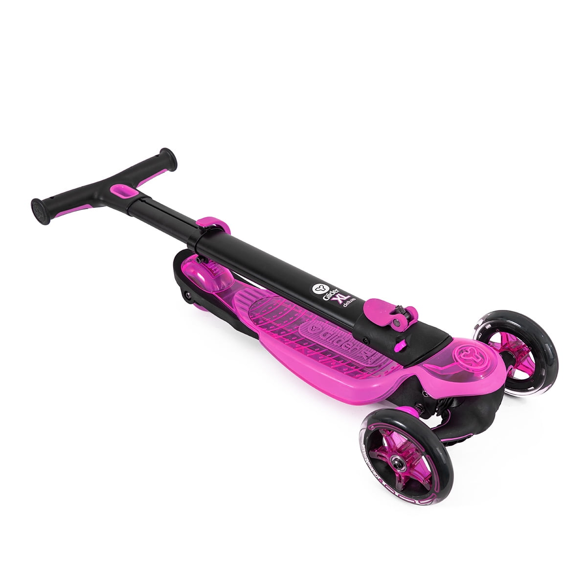 y glider deluxe scooter pink