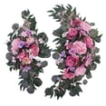 thumbnail image 3 of Guirnalda de arco de boda perfecl decoración artificial de seda, 3 of 8