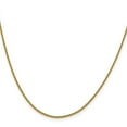 thumbnail image 2 of Auriga Fine Jewelry 14K Yellow Gold 1mm Wheat Chain Necklace 24inch for Women, 2 of 6