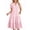 B-Pink Floral, variant on Summer Dresses for Women Ruffle Sleeve V Neck Midi Dress Casual Beach Sundress with Pockets