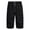 Black, variant on Aofany Hiking Fishing Shorts for Men Multi Pockets Cargo Work Shorts Elastic Waist Casual Shorts Outdoor Wear
