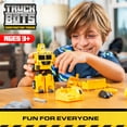 thumbnail image 5 of USA Toyz Yellow Truck Bots Construction Truck Transforming Robot Vehicles Toys for Kids Ages 3+, 5 of 7