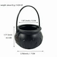 thumbnail image 5 of 11 piece set of mini plastic pumpkin buckets, Halloween party supplies, suitable for children, trick or treat, pumpkin jars, ghost buckets, witch buckets, ghost festival skeleton buckets, decorations, 5 of 15