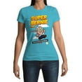 thumbnail image 2 of Function - Super Bernie Bros Video Game Democrat Women's Fashion T-Shirt, 2 of 11