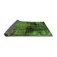 thumbnail image 2 of Ahgly Company Indoor Square Abstract Green Modern Area Rugs, 4' Square, 2 of 4