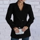 thumbnail image 2 of Mujeres moda casual cómodo sólido manga larga tops chaqueta prendas de vestir Pompotops  qwe17754, 2 of 9