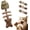C, variant on Catnip and Silvervine Chew Toy for Cats, Natural Fishbone Catnip & Silvervine Chew Toy, or Teeth Cleaning, Chewing, Interactive Play and Indoor Cats (B)