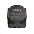 thumbnail image 1 of Smart Dual Battery Isolator 12V 140A Digital Voltage Sensitive Relay VSR Split Charge for Campers Car RV Marine Truck,1x Smart Dual Battery Isolator kit,Photo Color, 1 of 5