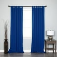 thumbnail image 1 of Best Home Fashion Solid Tab Top Blackout Curtain Panels, 1 of 9