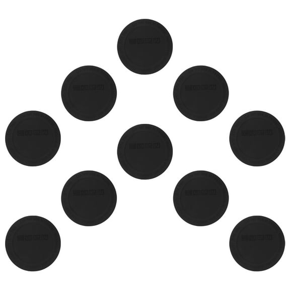 WHAMVOX 10pcs Silicone Bottoms For Sublimation Tumblers Protective Anti Slip Bottoms With Adhesive For Tumblers Thermal Bottle Jars