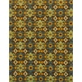 thumbnail image 1 of Ahgly Company Indoor Rectangle Abstract Dark Brown Abstract Area Rugs, 7' x 9', 1 of 6