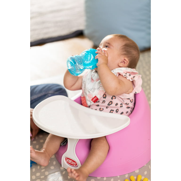 Nuby No-Spill Cup with Dual-Flo Valve, Sippy Cup for Baby and Toddler, 9  Ounce