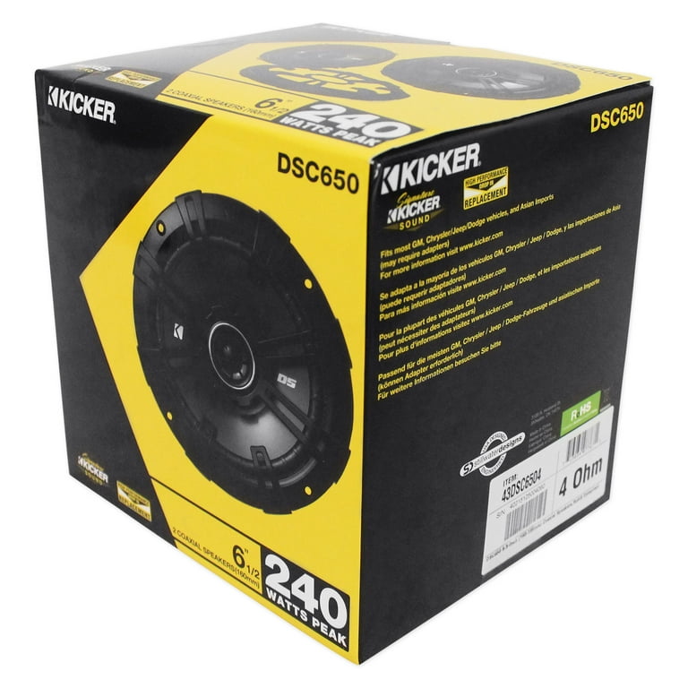 Kicker dsc650 walmart sales