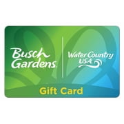 Busch Gardens Water Country USA $25 Gift Card
