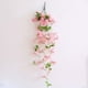 thumbnail image 1 of Simulated Jasmine False Flower Decoration Chlorophytum Comosum False Plastic Flower Hanging Basket On The Wall Of The Living Room, 1 of 2