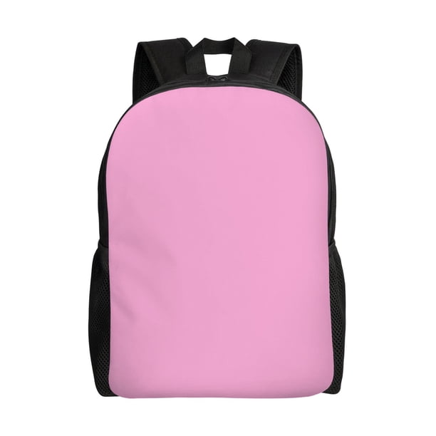 Disketp Pink Mochila Unisex de Apertura Lateral Completa, Mochila para Laptop para Escuela, Trabajo y Viajes