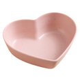 thumbnail image 1 of Dessert Dish Heart-shaped Stackable Drop Resistant Washable Sound Construction Pack Food Anti-deform Seasoning Plate for Dining Room, 1 of 2