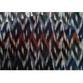 thumbnail image 4 of oneOone Cotton Silk Fabric Chevron Ikat Printed Craft Fabric BTY 42 Inch Wide, 4 of 4