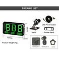 thumbnail image 2 of Digital GPS Speedometer HUD MPH / KM/h Overspeed Warning For Car Motorcycles, 2 of 5