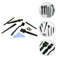 thumbnail image 6 of ROSENICE Anti-static Cleaning Brush Keyboard Cleaning Tools Cleanup Keyboard Brush Electronics Cleaning Kit Pp Fiber Black 17x1cm, 6 of 8