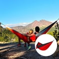 thumbnail image 4 of Hamaca Macarena para actividades al aire libre doble paracaídas ligero portátil rojo, 4 of 8