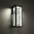 thumbnail image 2 of WAC Lighting Hawthorne 11" 1-Light Aluminum Indoor & Outdoor Wall Light in Black, 2 of 6