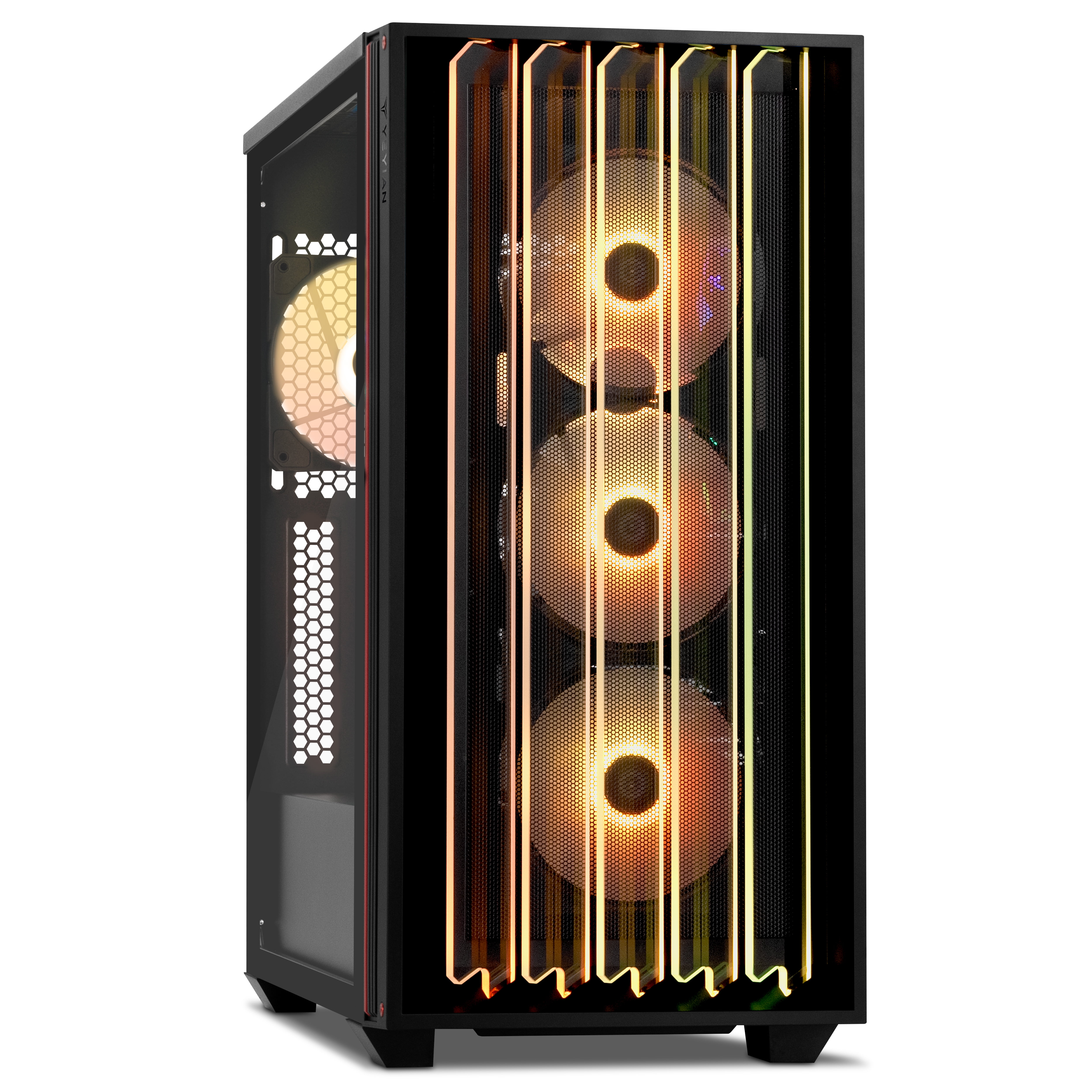 YEYIAN Gaming PC. Core i5 14400F, RTX 5060 8GB GDDR7, 1TB NVMe, 16GB DDR5, 650W 80+ GOLD, Windows 11 Home. Model YPI-MS44F0B-5601B