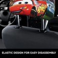 thumbnail image 4 of Cars: Rayo McQueen Funda Protectora Universal para Reposacabezas de Coche, Funda Elástica para Reposacabezas de Asiento de Auto, Funda de Tela Antipolvo, Accesorios de Interior 2 Piezas, 4 of 6