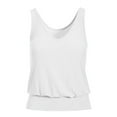 thumbnail image 2 of Dellytop Women V-Neck Sleeveless Tunic Knit Tank Top, 2 of 3