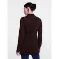 thumbnail image 4 of Scenario Women's Belted Lightweight Cardigan, Sizes XS-XXXL, 4 of 6