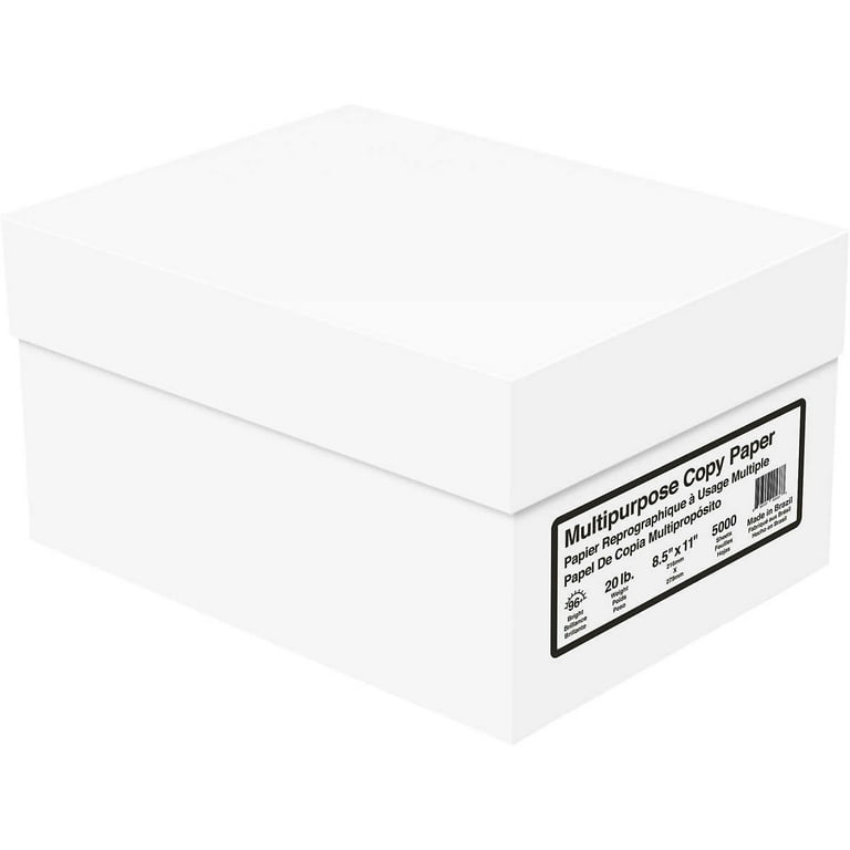 Multi-Purpose Assorted Brand White Copy Paper, 8 1/2 x 11, 92-100 Br –  Office Furniture 4 Sale