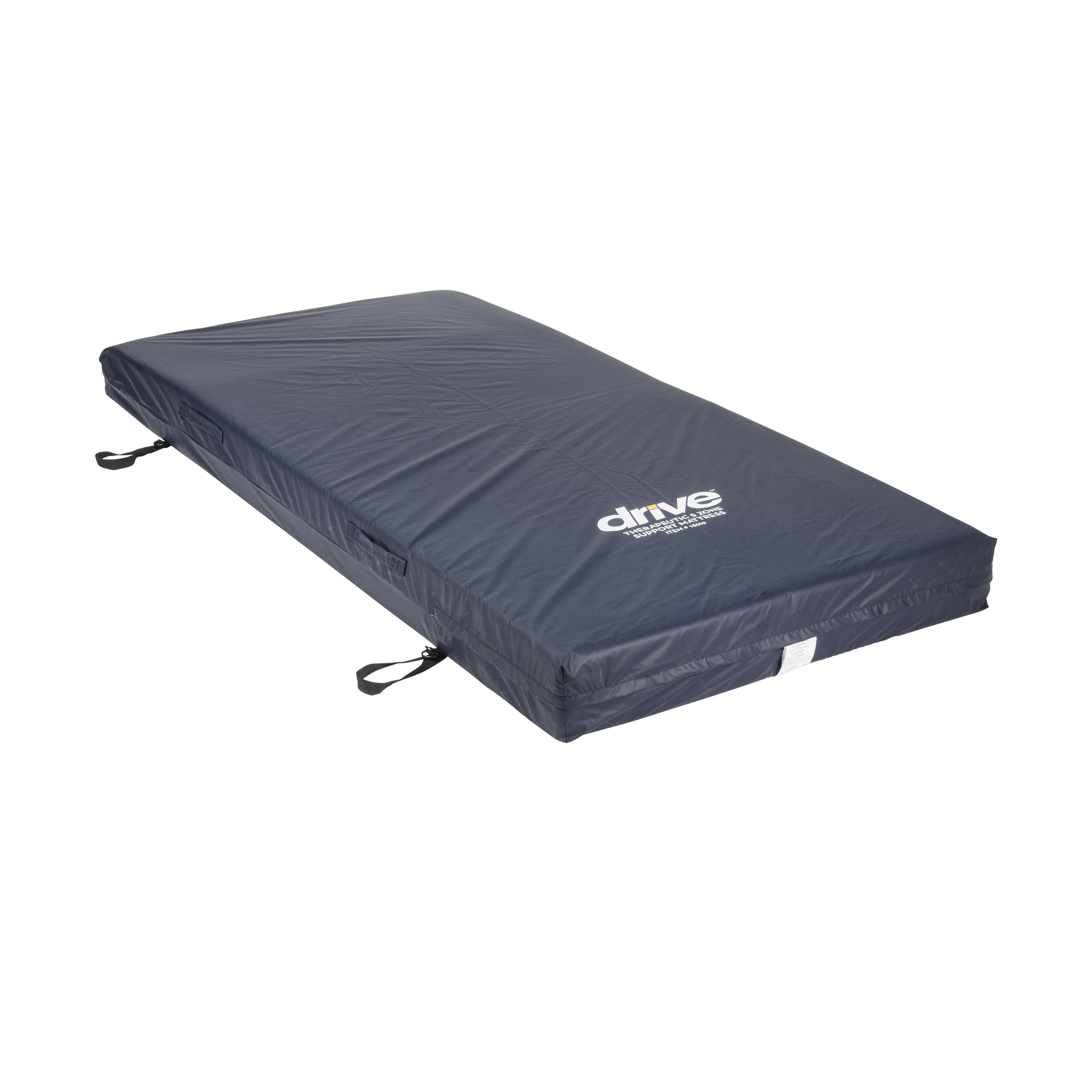 Drive Medical Deluxe Cross-Cut 5 Zone Support Foam Mattress for