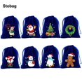 thumbnail image 2 of StoBag-bolsas de terciopelo de Feliz Navidad para niños, 50 piezas, embalaje de regalo de dulces, bolsillo de almacenamiento con cordón pequeño, favores de fiesta, venta al por mayor, 2 of 4