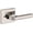 Nickel, variant on Baldwin 5190190PRIV 5190 Privacy Door Lever Set - Black