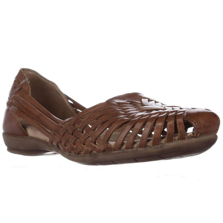 Womens naturalizer Gobi Woven Bohemian Flats Saddle Tan Walmart