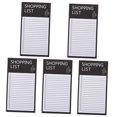 thumbnail image 4 of 5 Pack Magnetic Notepad Pen for Fridge Chalkboard Calendar Shopping Black, 4 of 8