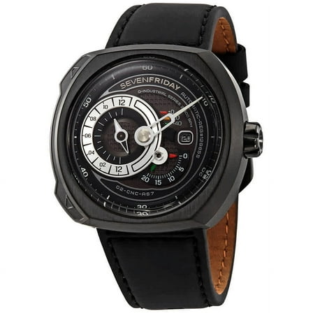 SevenFriday Q-Series Black Dial Automatic Men's Watch Q3/05